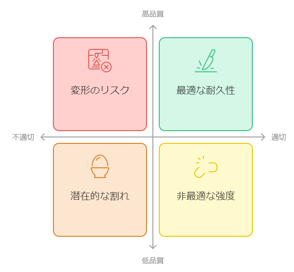 熱処理が製品品質に与える影響